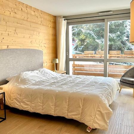 Modern Apt At The Foot Of The Slopes In Megève Kültér fotó