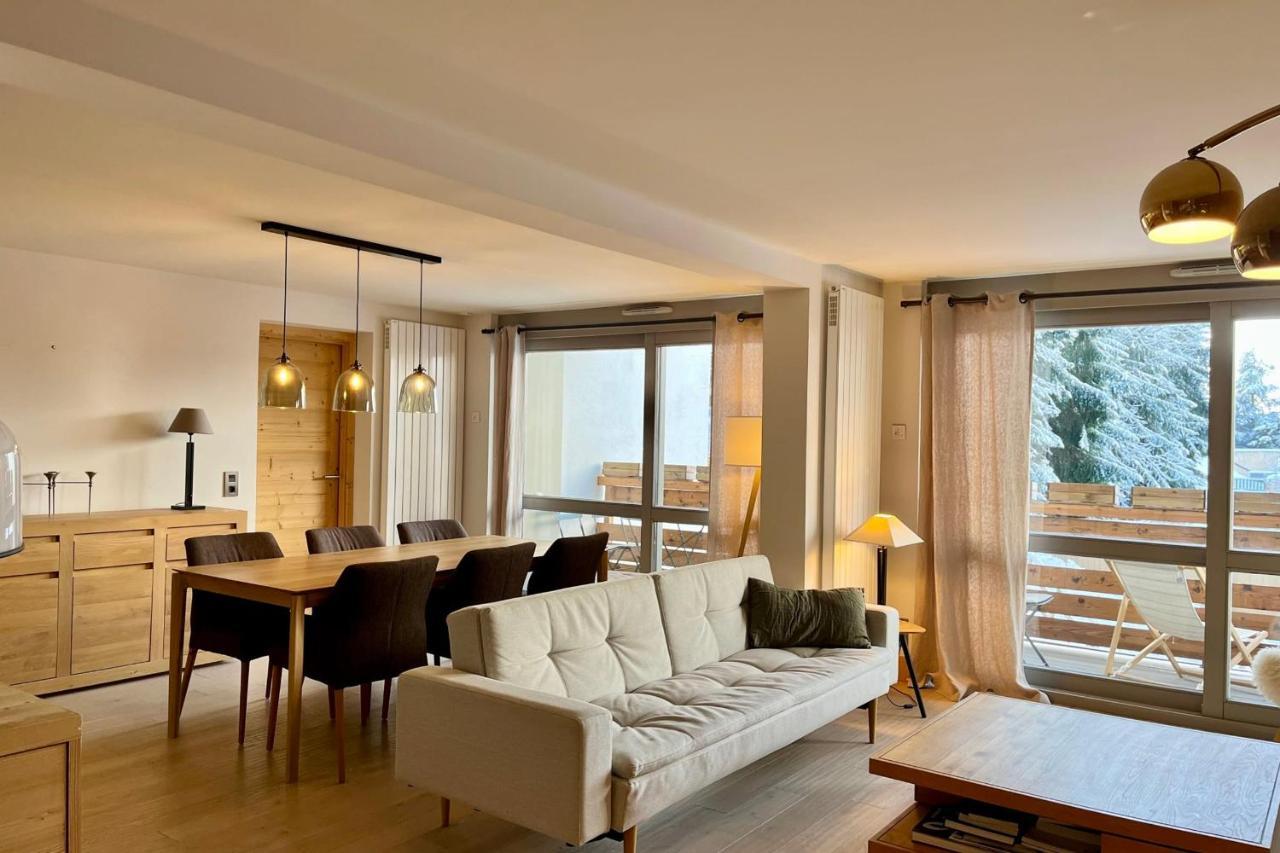 Modern Apt At The Foot Of The Slopes In Megève Kültér fotó