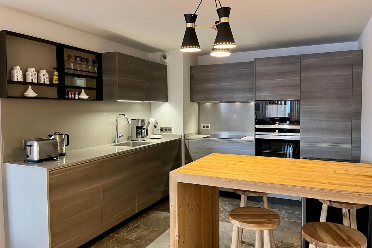 Modern Apt At The Foot Of The Slopes In Megève Kültér fotó