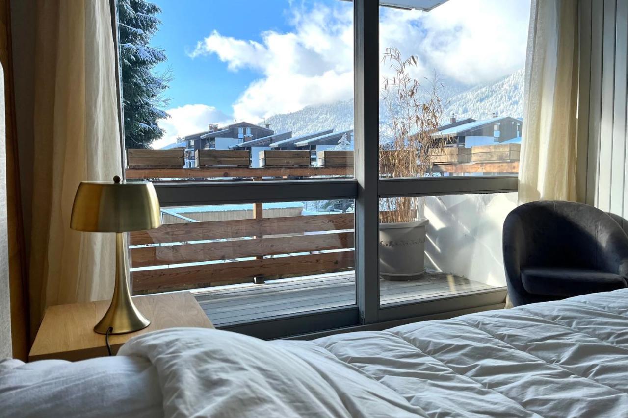 Modern Apt At The Foot Of The Slopes In Megève Kültér fotó