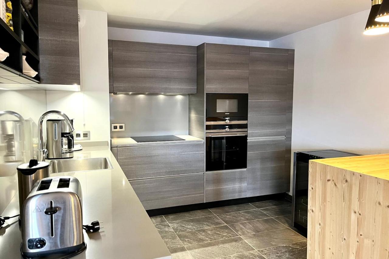 Modern Apt At The Foot Of The Slopes In Megève Kültér fotó