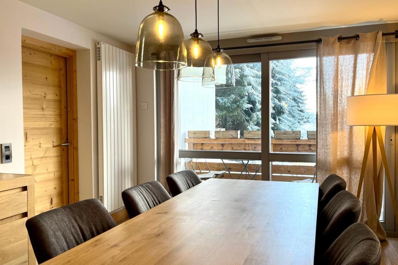 Modern Apt At The Foot Of The Slopes In Megève Kültér fotó